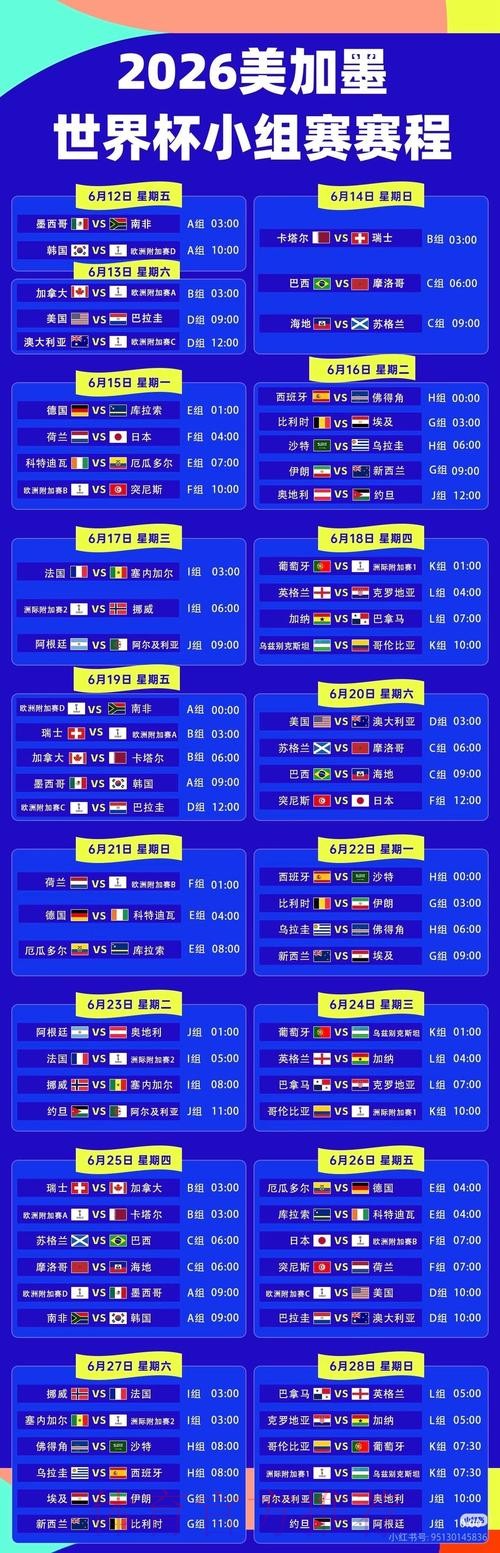 2026世界杯实时比赛直播平台推荐 2026世界杯实时比赛直播平台推荐